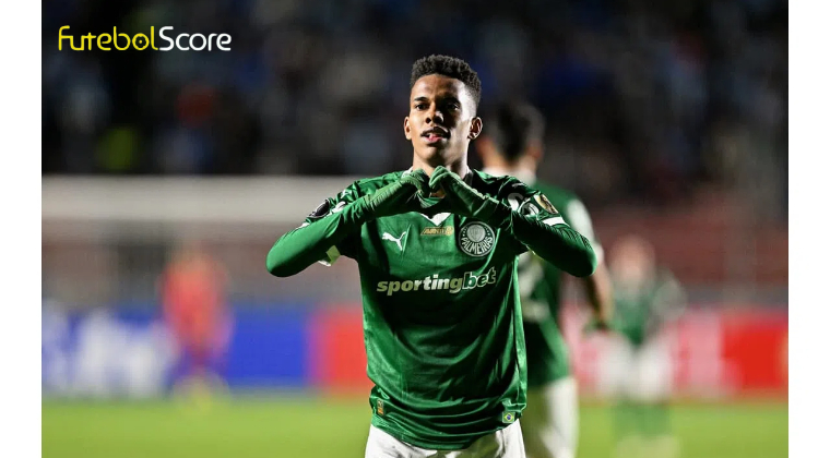 Estêvão brilha em despedida, e Palmeiras fecha fase de grupos da Libertadores com goleada e campanha impecável